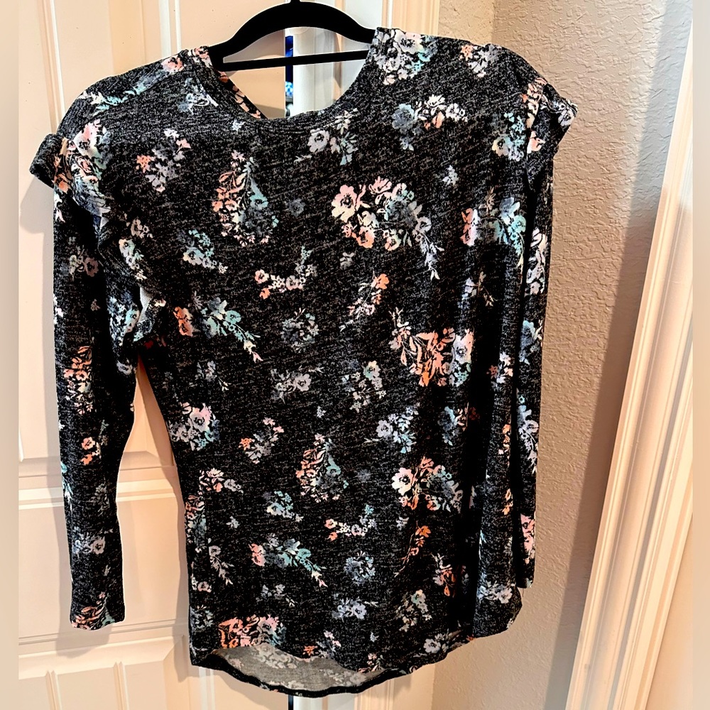 Maurices multi color long sleeve top